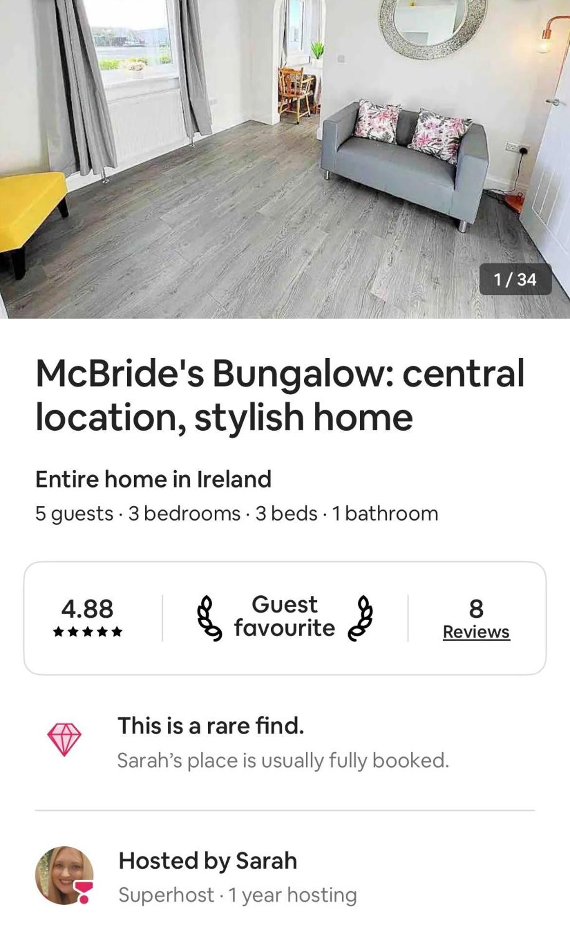 Mcbride'S Bungalow, Chapel Road Dungloe Donegal Town Eksteriør billede
